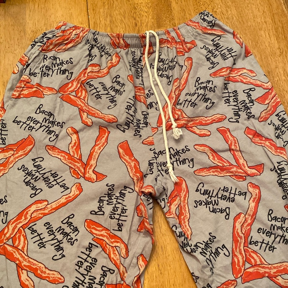 Men’s Bacon Pajamas size Medium